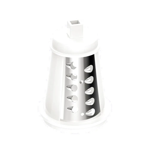 ANTOBLE Shred Cone for Presto Regular Salad Shooter Models 02910 02980, Cheese Grater Replacement Parts for Shredding Cheese, Vegetables and Fruits (Square Plug)