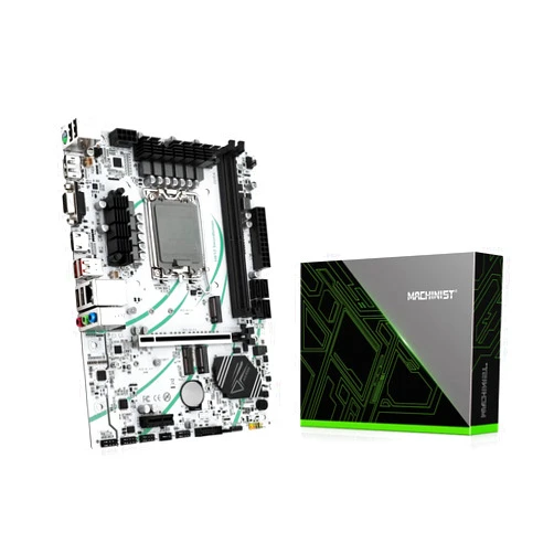 MACHINIST LGA 1700 Motherboard, H610 Gaming Motherboard for Intel 12th/13th gen series CPUs, (PCIe 4.0, DDR4 (XMP), Dual M.2, 2.5G LAN, USB 3.1 Gen, with TPM, Compatible with HDMI/DP/VGA) Micro ATX