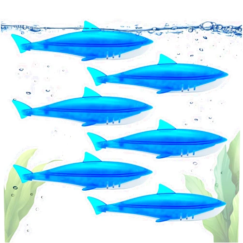 FITORCH Humidifier Cleaner, Universal Humidifier Tank Cleaner Fish for Most Humidifier & Fish Tank, Purifies Water, Eliminates White Dust and Odor, Prevents Hard Water Build-Up(6 Pack)