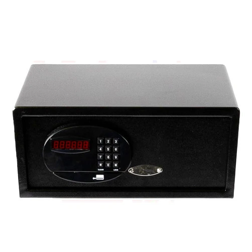 MicroChill Quickeysafe, Made from Steel, Hotel room safe, Dorm room Safe, Master code program, black in color, 19