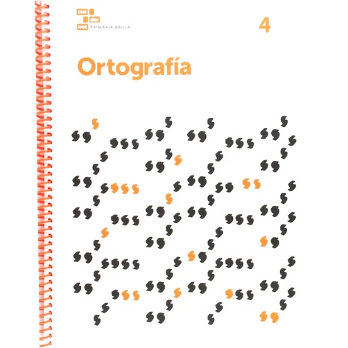 María Duque Hernández Ortografía 4 Primaria Baula