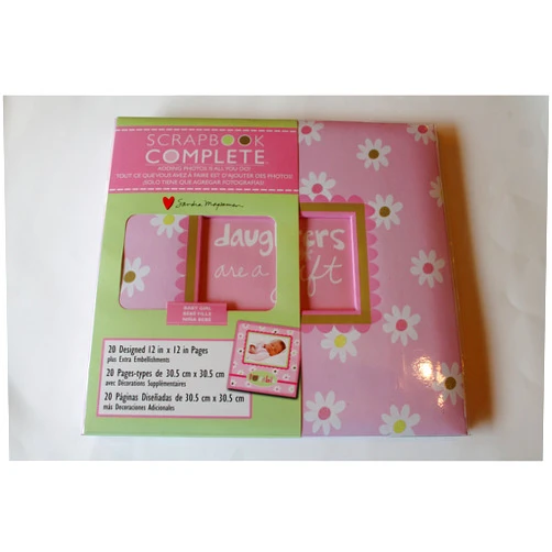 C.R. Gibson C.R.Gibson Baby Girl Complete 12 X 12 Scrapbook