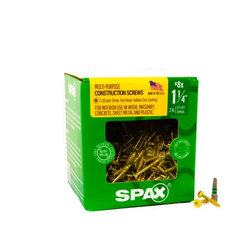 SPAX #8 x 1-1/4