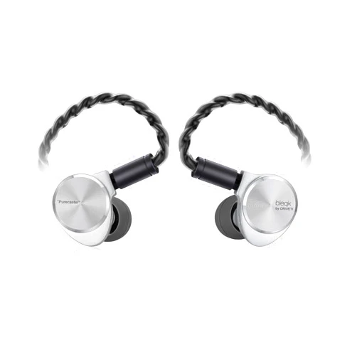 ORIVETI Hi-Res Audiophile IEM, Dynamic Driver in-Ear Monitor with Tuning Nozzles, CNC Aluminum Shell, Detachable 2-Pin Cable