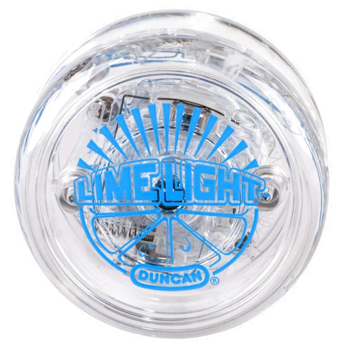 Duncan Toys Limelight LED Light-Up Yo-Yo, Beginner Level Yo-Yo with LED Lights, Clear and Green