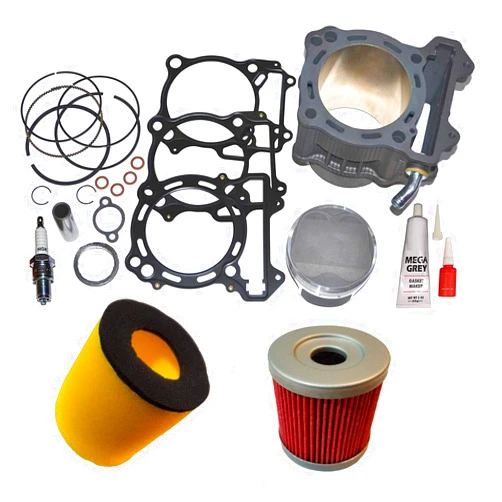 TOP NOTCH PARTS 434cc BIG BORE CYLINDER PISTON GASKET TOP END KIT FITS 2003 2004 2005 2006 2007 2008 2009 2010 2011 2012 2013 SUZUKI LTZ 400 LTZ400
