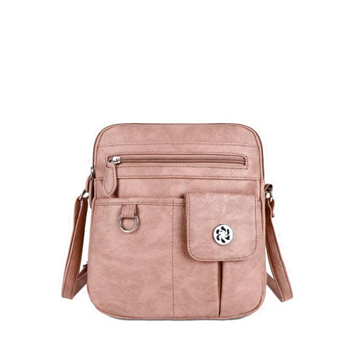 Angel Kiss Designer Crossbody Purses For Women Zipper Pocketbook Bags With Adjustable Straps