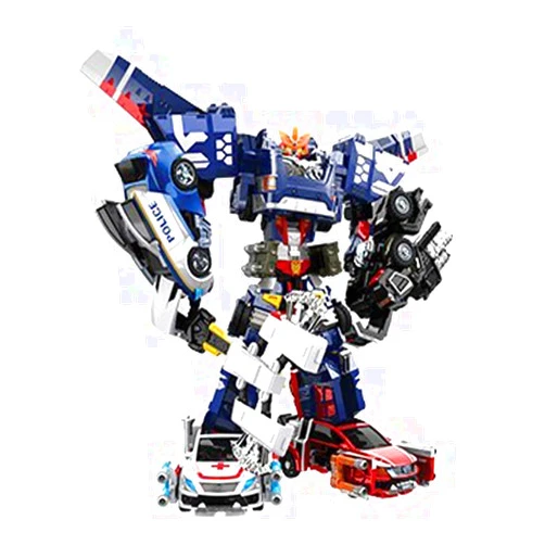 Signim Hello Carbot Pentastorm Transformation Robot That Combines 5 Cars 26