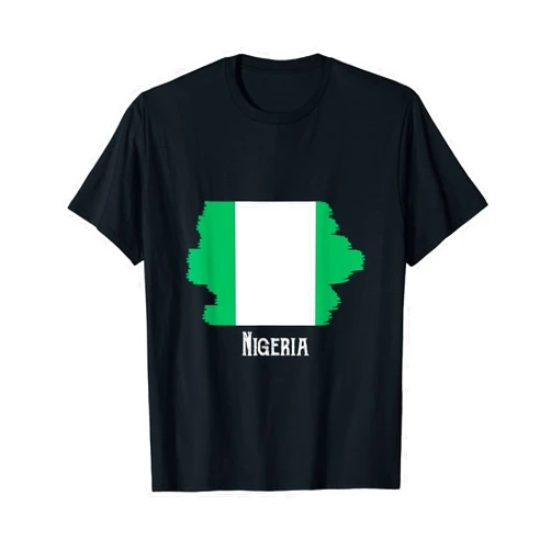 Wear Your Heritage - Flag Designs 4 Every Nation Flag Inspired Design - Wear Your Nigerian Pride! T-Shirt
