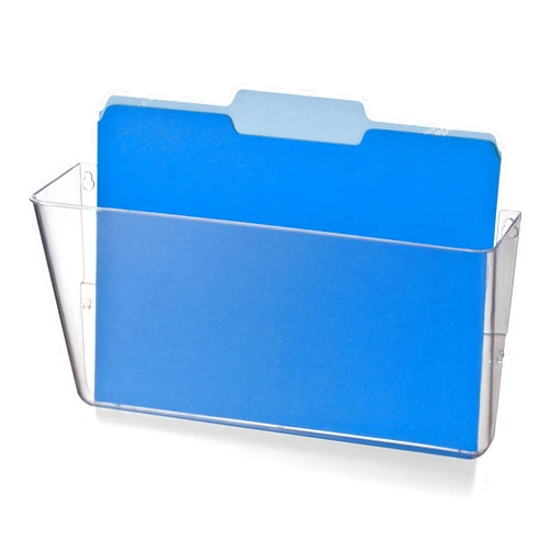 Officemate Wall File Letter Size, Clear (21434)