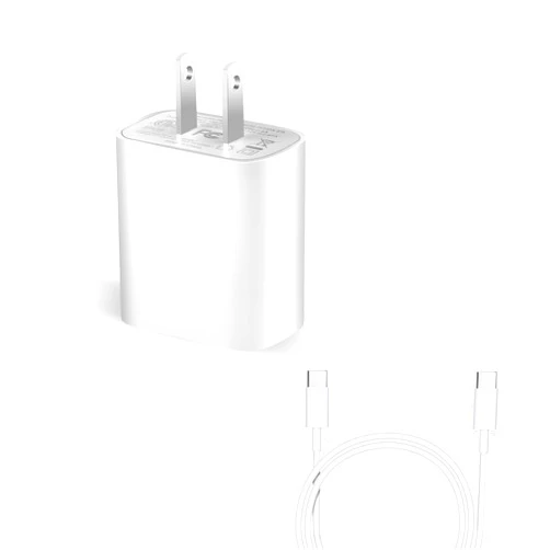 OthoKing USB C for iPhone Charger, 20W USB Fast Wall Charger, Type C Charger Block for iPhone 15/ Pro/Max/iPad/AirPods/Google Pixel/Samsung Galaxy and More (2m/6.6ft USB-C Cable Included)
