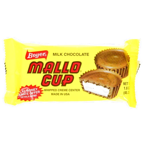 Mallo Cup Boyer Candy Company Mallo Cups, 1.6-Ounce Boxes (Pack of 24)