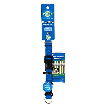 PetSafe KeepSafe Break-Away Collar, Prevent Collar Accidents for Your Dog or Puppy, Improve Safety, Compatible with Lead Use, Adjustable Sizes Royal Blue Medium (1 inch)