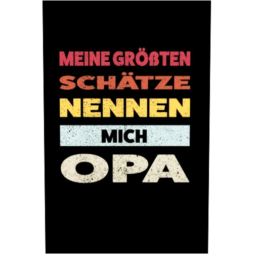 German Edition by Jonathan Meier (Author) Meine größten Schätze nennen mich Opa: Opa & Familie Notizbuch 6' x 9' Großvater Großeltern Geschenk (German Edition)