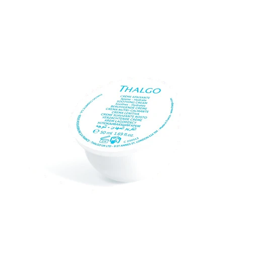 THALGO Soothing cream from the professional product line CICA Marin. Repairs, soothes and strengthens sensitive and weakened skin. Environmentally friendly refill capsule
