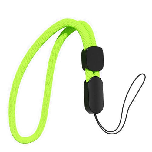 oakxco Lanyard Compatible with Airpods Pro 2 Loop Adjustable Hand Wrist Nylon Strap, Lanyard for Cell Phone/Camera/Switch/iPods Pro 2nd/Airpods 1/2nd/3rd/Pro Case, Neon Green
