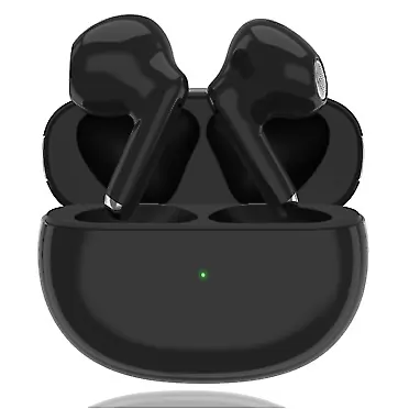ZTTW Wireless Ear Buds Bluetooth 5.2 Headphones with CVC8.0 Noise Cancelling Hi-Fi Stereo Waterproof Earphones Built in Mic Air Buds with Fast Charging 48H Playtime in Ear Buds for iPhone Android Samsung Black-A
