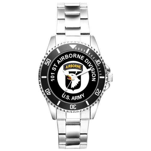 KIESENBERG Gifts for US Army Veteran Military Soldier 101st Airborne Division Watch 6500