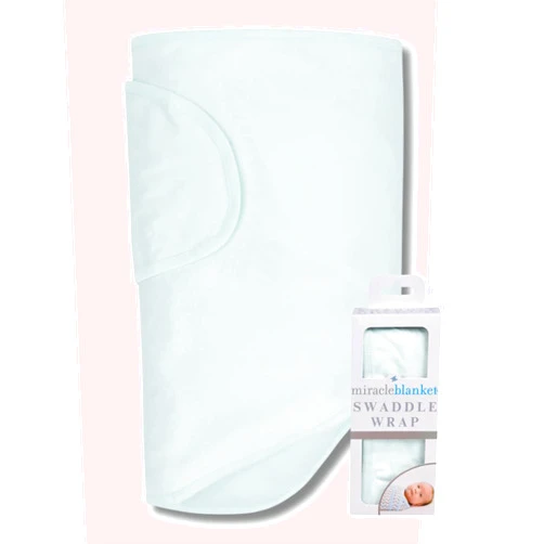 Miracle Blanket Swaddle Wrap - Newborn Essential Baby Blanket - Soft Sleep Sack Ideal for Newborns and Infants (Mint)