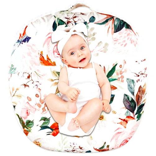 DILIMI Newborn Lounger Cover Removable Cover Ultra Soft Comfortable Lounger Slipcover Removable Cover for Infant Lounger Pillow, (Lounger not Included)
