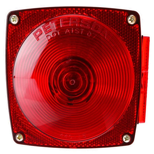 Peterson Manufacturing V440 Combination Stop and Tail Light , Red