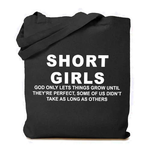 TSIIUO Women's Short Girls Canvas Tote Bag Funny Saying Quote Cute Graphic Best Friend Reusable Shopping Canvas Bag