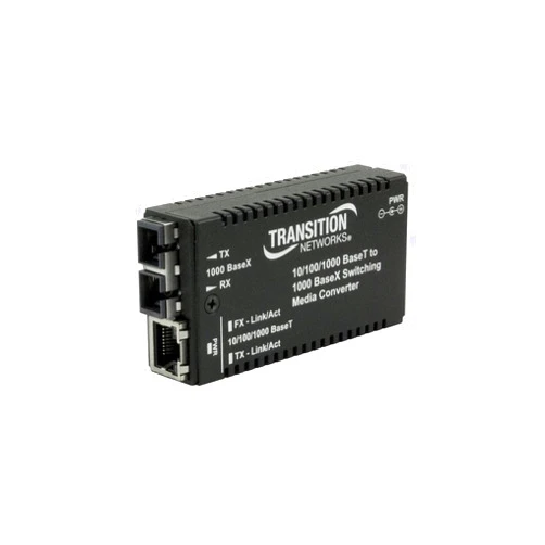 Transition Networks Mini Gigabit Ethernet Media Converter