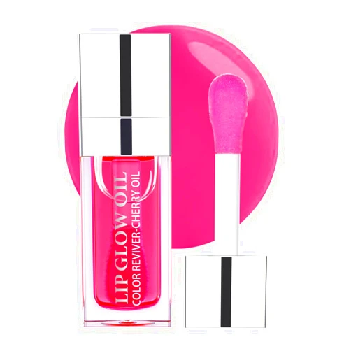 Carlos-CCC Hydrating Lip Glow Oil, Plumping Lip Oil, Tinted Lip Balm Lip Care, Transparent Toot Lip Oil, Moisturizing Lip Gloss, Non-Sticky Long Lasting Lip Oil Gloss, Lip Plumper Gloss
