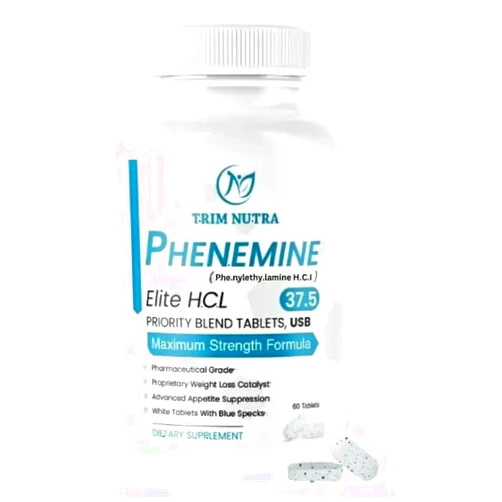 Generic Phen.emine Elite 37.5 – Maximum Strength Appetite Support, 60 Tablets – Fast-Acting Diet Formula (1 Pack)