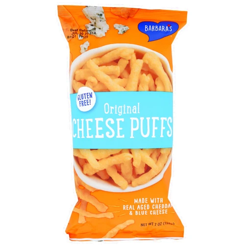 Barbara's Bakery, Original Cheese Puffs, 7 oz