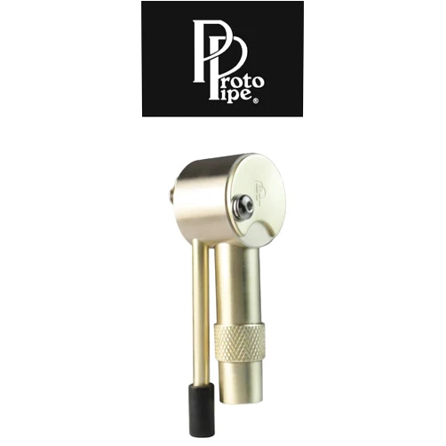 Generic Proto Rocket Solid Brass CNC Machined With Storage Chamber & Poker