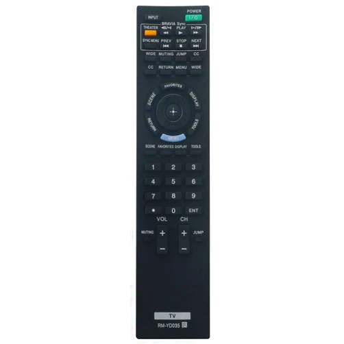 ZdalaMit RM-YD035 Replacement Remote Control fit for Sony Bravia TV KDL-22BX300 KDL-32BX300 KDL-32FA600 KDL-32EX301 KDL-32EX400 KDL-40EX401 KDL-40EX400 KDL-46EX401 KDL-46EX400 KDL22BX300 KDL32BX300 KDL32FA600