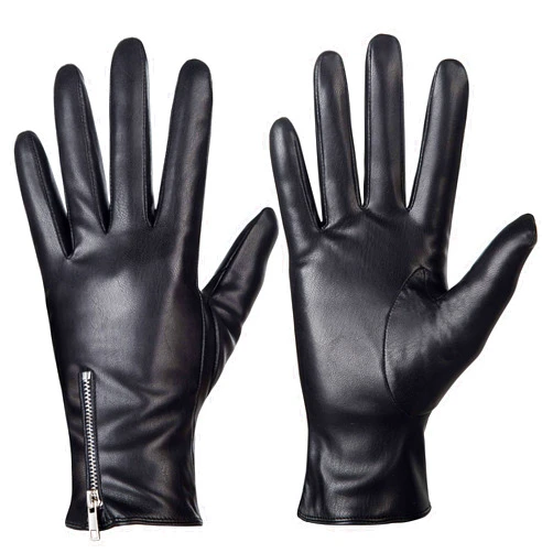 Dsane Winter Leather Gloves for Women, Touchscreen Texting Warm Driving Gloves