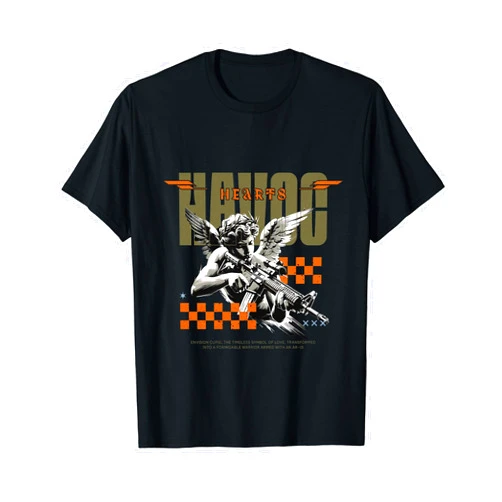 Graphic Hearts Havoc Matching Tee Retro Hearts Havoc Olive 5s Matching Tee For Men Women T-Shirt