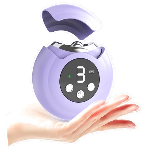 YDHZ Electric Nail Clipper, 3 in 1 Electric Nail Trimmer 3 Speeds Automatic Nail Clipper with Led Light Electric Toenail Clipper for Seniors Fingernail Clipper Rechargeable Electric Polishing for Women Men