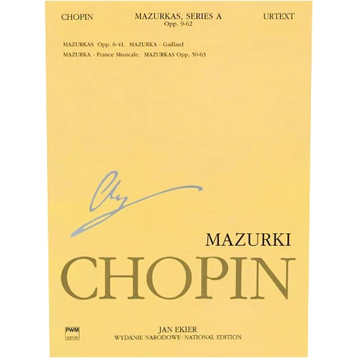 Jan Ekier,Frederic Chopin Mazurkas: Chopin National Edition 4A, Vol. IV (Series A., Works Published During Chopin's Lifetime, 4)