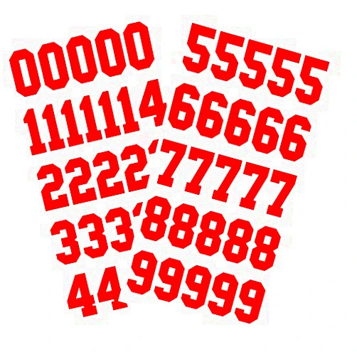 Chalkallaboutit Sports Helmet Numbers 1.25