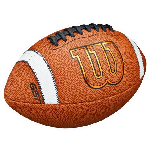 WILSON GST Composite Footballs - Tan