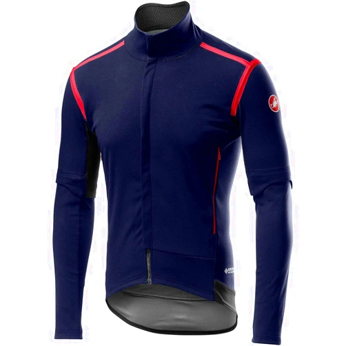 CASTELLI Perfetto ROS Convertible Jacket - Men's Savile Blue, L