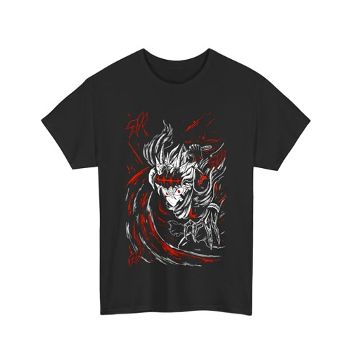 GENERIC ASTA T-Shirt, Black Anime Clover Anime T-Shirt Tee