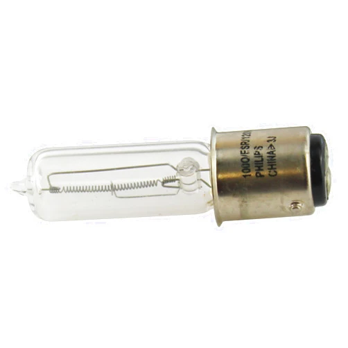 PHILIPS 100W 120V T4 Clear Halogen DC Bayonet ESR Bulb
