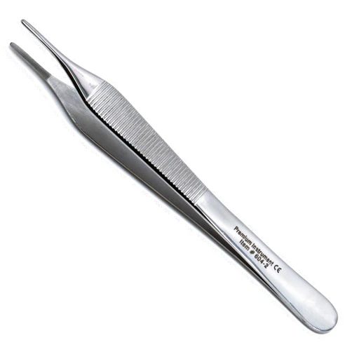 Premium Instruments Dressing Adson Serrated Tip Tweezer 15cm Tissue Forceps Surgical Medical Plier Instruments