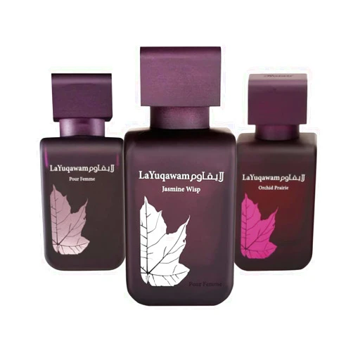 RASASI La Yuqawam Women Collection EDP - 75 ml(2.5 oz) | Arabian Perfumery |Violet Leaves, Clary Sage & Mate |AMAZING COLLECTION WOMEN