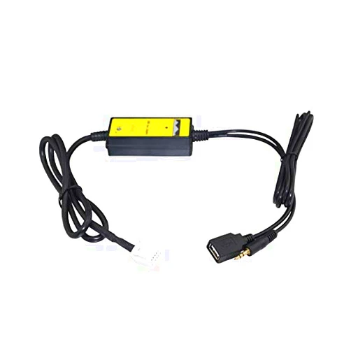 Yongjiangxia USB Aux Cable for Toyota Highland 2004-2010 Prius 2004-2010 RAV4 2003-2010 Sienna 2004-2010 Tacoma 2005-2010 Tundra 2004-2010