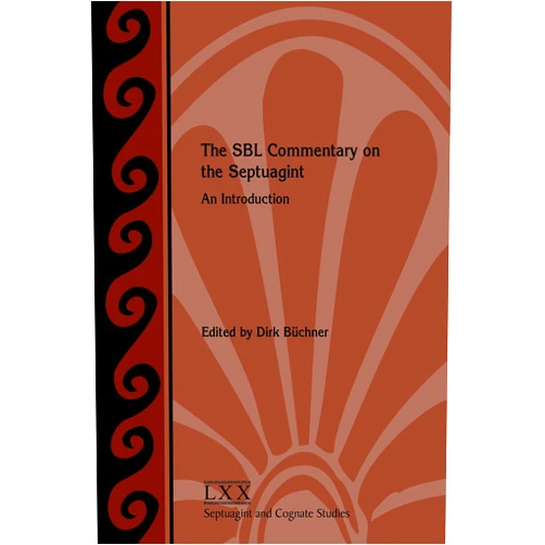 By Dirk Büchner (Author) Format: Kindle Edition The SBL Commentary on the Septuagint: An Introduction (Septuagint and Cognate Studies Book 67)