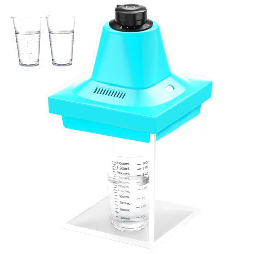Profey Resin Bubble Remover Machine, Resin Vacuum Chamber 5-9 Mins Quick Remove Bubbles, 95kPa Resin Degassing Chamber, Compact Airless Machine for Epoxy, UV, Silicone, Art Resin Mold Casting (Bule)
