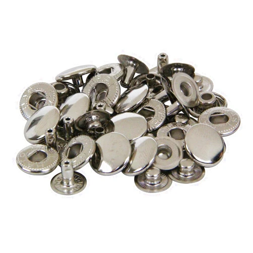 Seiwa x10 Leathercraft Button Segma Glove Button Snaps, Silver 13mm for Leather Seiwa banehokkubotan No. 5 Large