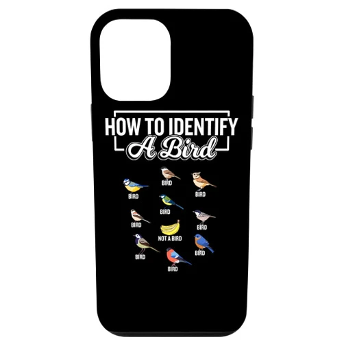 How To Identify a Bird Ornithologist Gift iPhone 12 mini Funny Bird Watcher How To Identify a Bird Unique Birder Case