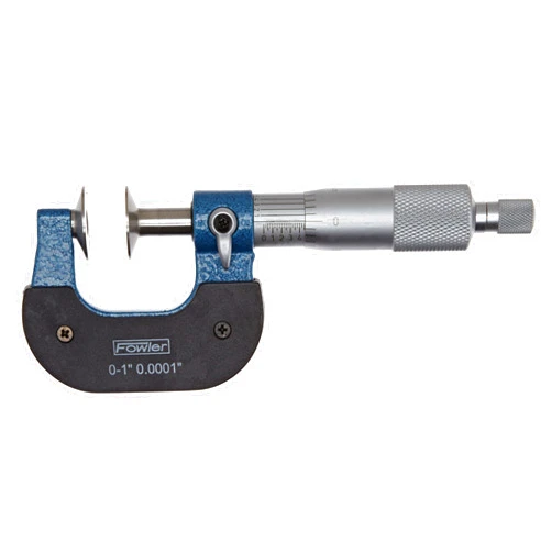 Fowler 52-250-111-1, Disc Micrometer with 0-1