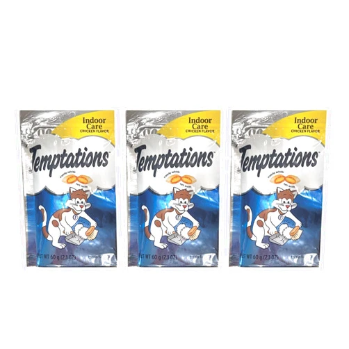 Whiskas Temptations Hairball Control, Chicken (Pack of 3)